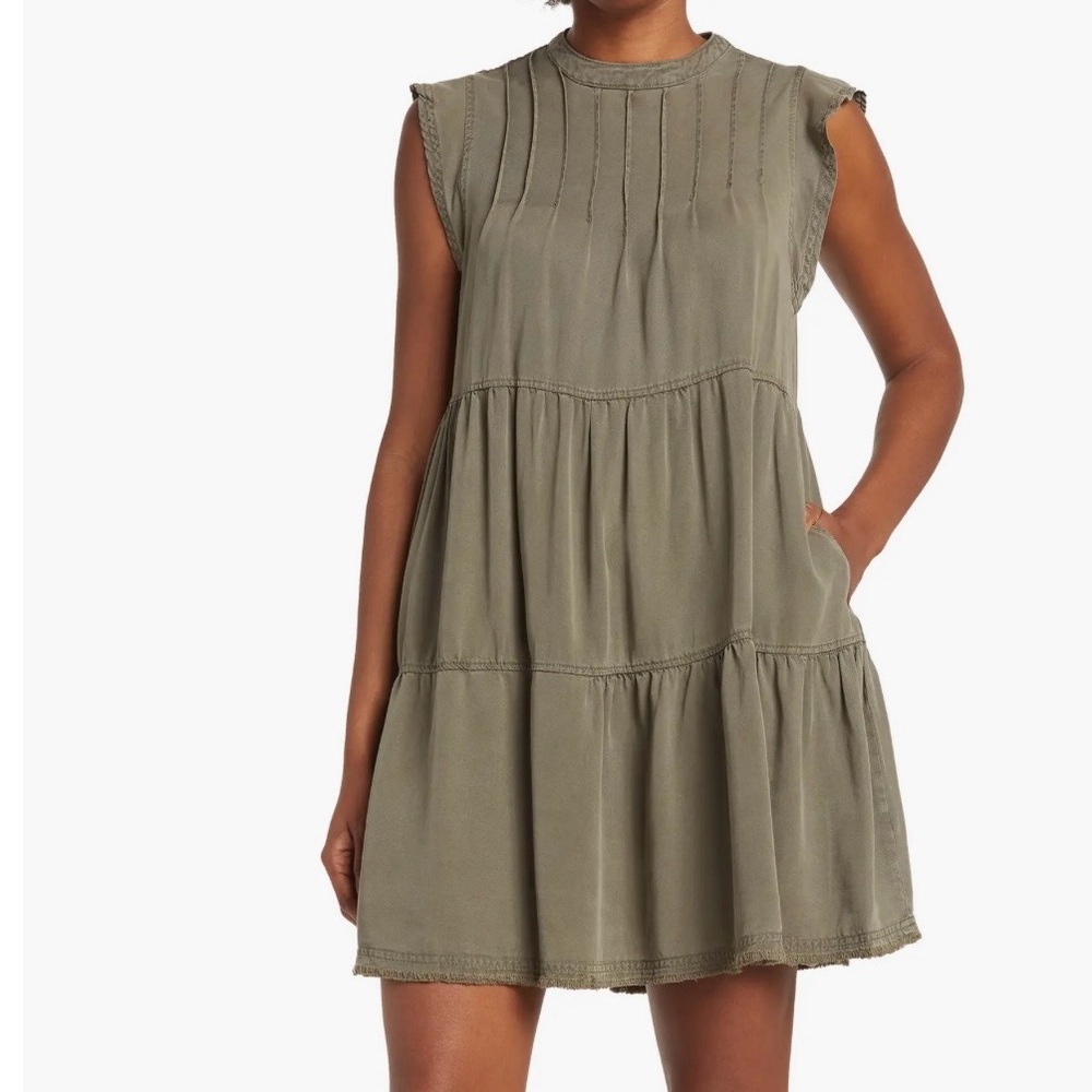 Velvet Heart Olive Green Dress